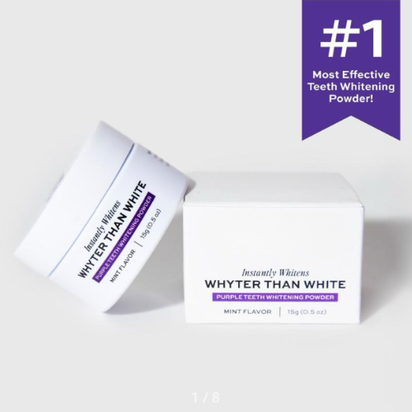 Nevarre™ Purple Teeth Whitening Powder